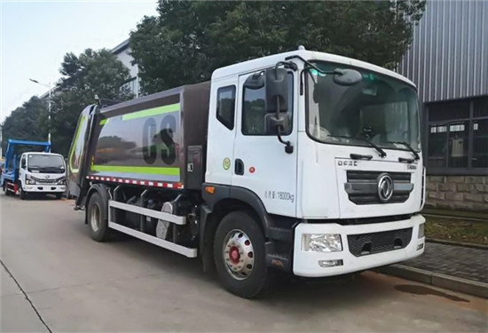 國六東風(fēng)D9，10-12方壓縮式垃圾車(chē)